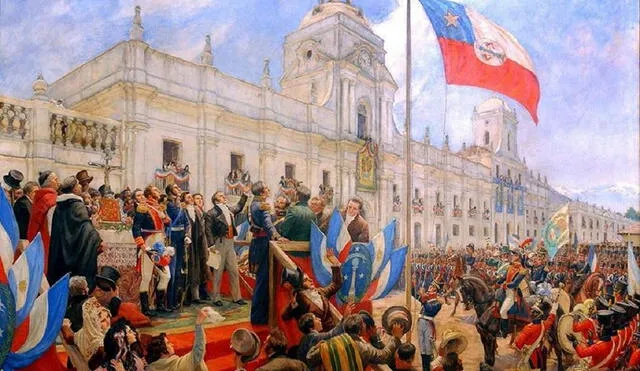 Aniversario 211 de la Independencia de Chile. Foto: Pintura de Pedro Subercaseaux