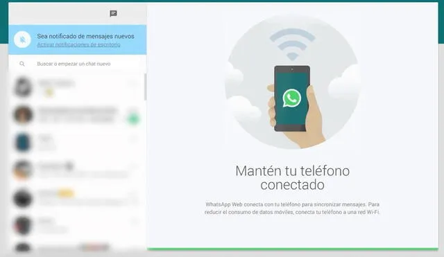 Para que este método funcione es necesario abrir WhatsApp Web en el navegador Google Chrome. Foto: captura de YouTube