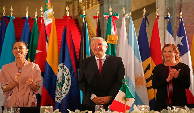 El mandatario Andrés Manuel López Obrador fue el encargado de inaugurar el evento. Foto: referencial/Presidencia de México/EFE