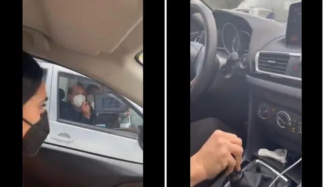 “Tu auto tiene un reporte de robo”, le dijeron a una mujer para robarle su vehículo en México. Video: Twitter