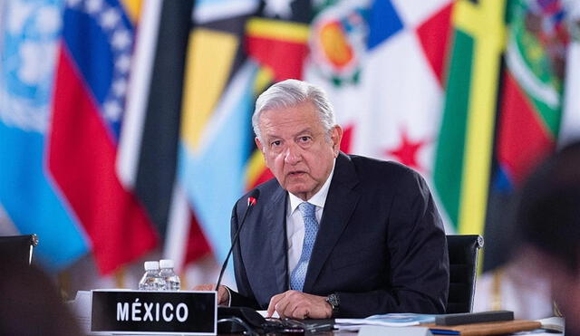 Andrés López Obrado es el presidente temporal de la Celac. Foto: EFE