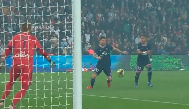Lionel Messi disputa su tercer partido con los parisinos. Foto: PSG