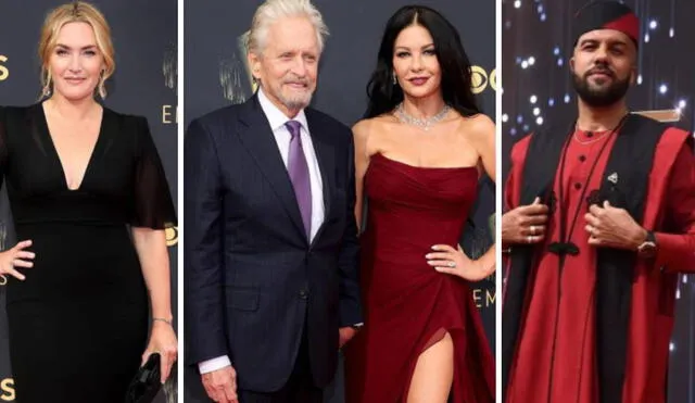 Las celebridades brillaron en la alfombra roja de los Emmy 2021. Foto: televisionacad