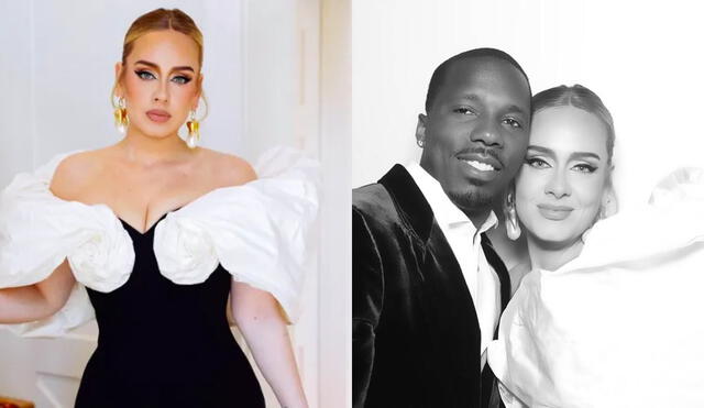 Adele anuncia oficialmente su relación con Rich Paul en Instagram. Foto: composición/Instagram/Adele