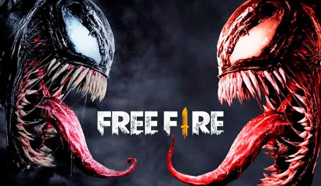 El evento de Free Fire x Venom iniciaría en octubre y traería mucho contenido temático inspirado en los simbiontes. Foto: AS - composición La República