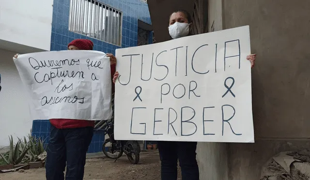 Familiares de Gerber Coz Vara llegaron a Lima desde Huánuco. Foto y Video / Jessica Merino - URPI