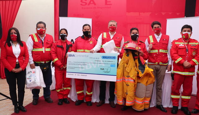 Bomberos de las 14 compañías de La Libertad serán capacitados en seguridad. Foto: Safe