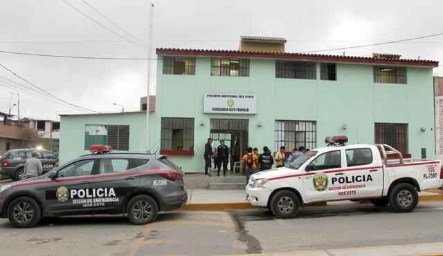 A la Comisaría de Alto Trujillo se trasladó a los infractores a la ley penal. Foto: La República