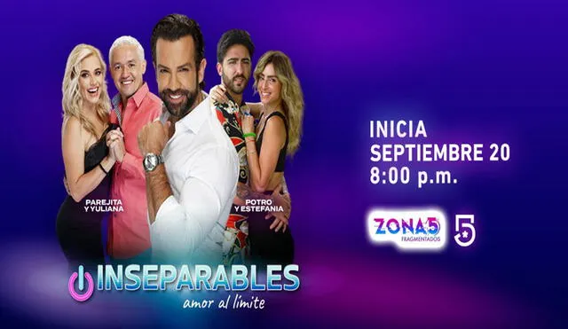 Inseparables, amor al límite estrenará su segunda temporada hoy, 20 de setiembre. Foto: Inseparables, amor al límite