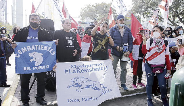 Peligro. Juan Muñico Gonzáles respondió a investigación del Mininter con más protestas. Foto: John Reyes/La República