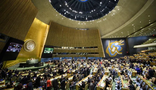 La Asamblea General de Naciones Unidas dio inicio con el discurso del secretario general, António Guterres. Foto: referencial/ONU