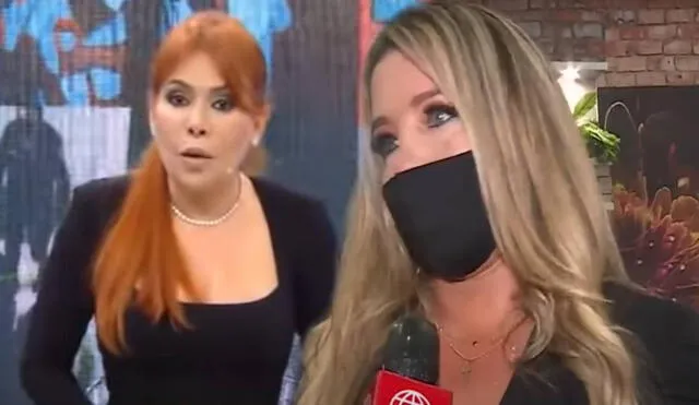 Magaly Medina se mostró indignada con las críticas de Sofía de Franco y le explicó por qué quiso solidarizarse con ella. Foto: captura/ATV, captura/América TV