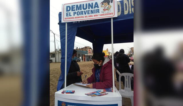 Personal de Demuna recorre los lugares más vulnerables de El Porvenir. Foto: MDEP