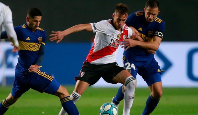 River Plate y Boca Juniors se enfrentarán por quinta vez en el 2021. Foto: AFP