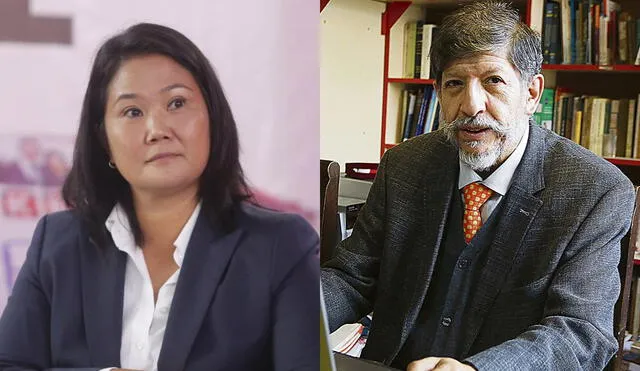 Keiko Fujimori dio su pésame a los parientes del magistrado Carlos Ramos. Foto: La República/difusión