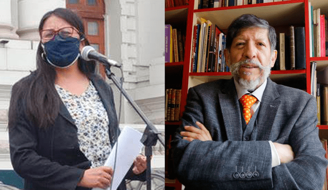 Ruth Luque manifestó que Carlos Ramos fue un defensor de la constitución peruana. Foto: La República