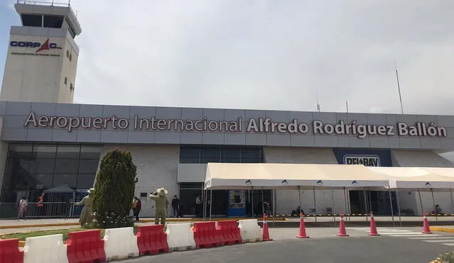  Aeropuerto internacional Alfredo Rodríguez Ballón ocupa el tercer lugar. Foto: Oswald Charca/La República   