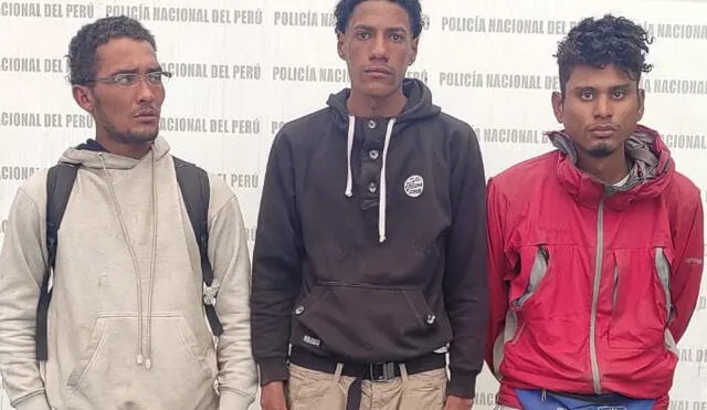 Víctimas los denunciaron con los agentes del orden. Foto: PNP