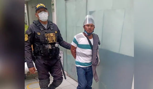 Sujeto era solicitado por el Juzgado Penal de Tarapoto. Foto: PNP