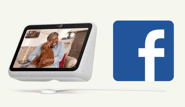 Facebook presenta Portal Go, un altavoz inteligente para videollamadas. Foto: composición/La República