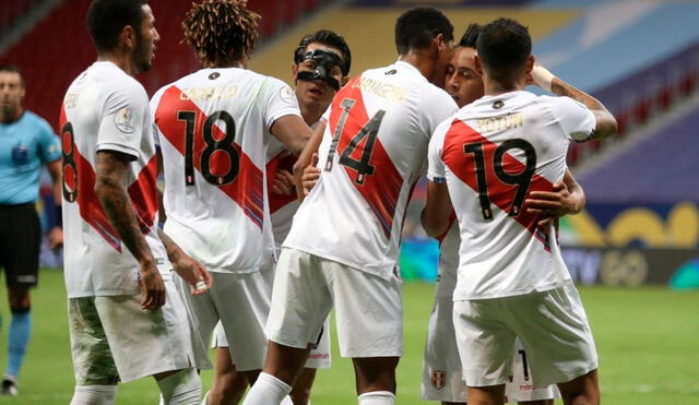La selección peruana se encuentra en la sétima casilla en la tabla de posiciones. Foto: EFE