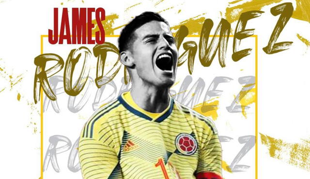 El colombiano juega en Everton desde mediados del 2020. Foto: James Rodríguez/Twitter