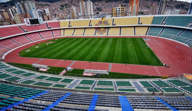 El Estadio Hernando Siles es el principal recinto de la selección boliviana para las Eliminatorias Qatar 2022. Foto: La Jornada Bolivia