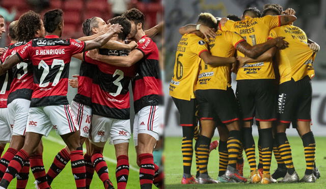 Flamengo recibirá a Barcelona en el Maracaná. Foto: Composición LR