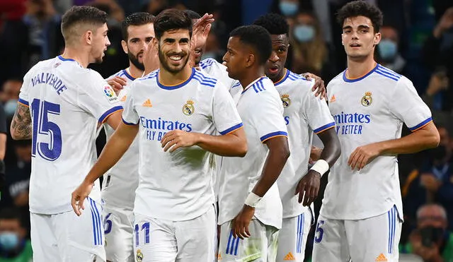 Real Madrid alcanzó los 16 puntos en LaLiga y es líder absoluto superando a Atlético de Madrid por 2 unidades. Foto: AFP