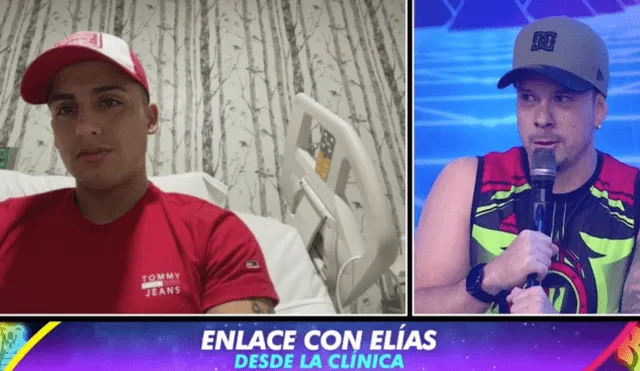 Mario Hart se quebró en vivo al brindar un mensaje de apoyo a Elías Montalvo tras su accidente. Foto: Esto es guerra