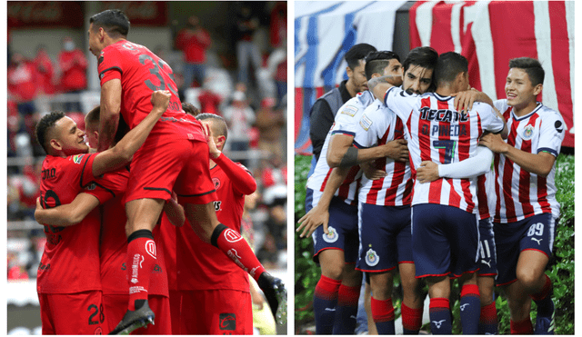 América vs. Chivas se verán las caras en la actual jornada del apertura de la Liga MX este sábado 25 de septiembre. Foto:  composición EFE