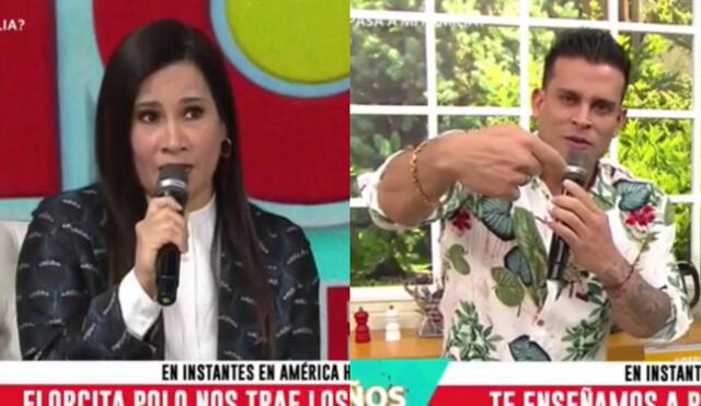 Christian Domínguez habló sobre su relación con Pamela Franco. Foto: captura de América TV