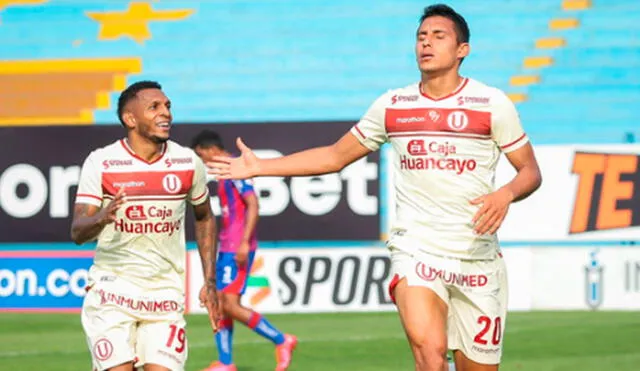 Valera marcó su primer hat-trick en primera división. En 2020 debutó en la máxima categoría con Llacuabamba. Foto: Universitario