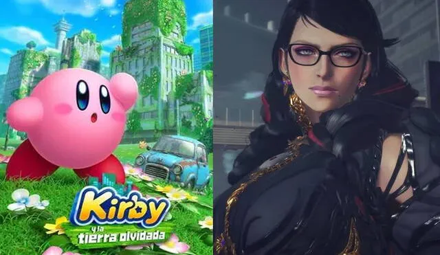 ‘Kirby y la tierra olvidada’ y Bayonetta 3 llegarán a Nintendo Switch en 2022. Foto: Nintendo