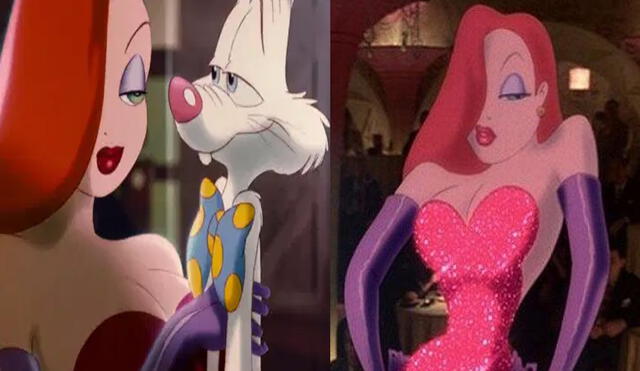 Jessica Rabbit cambió su diseño y su historia detrás para la atracción de Disneyland. Foto: composición/Disney