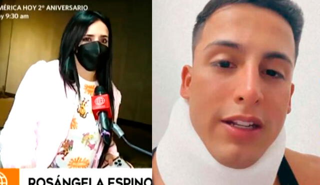 Rosángela y Elías son amigos desde que se conocieron en Esto es guerra. Foto: captura/América TV