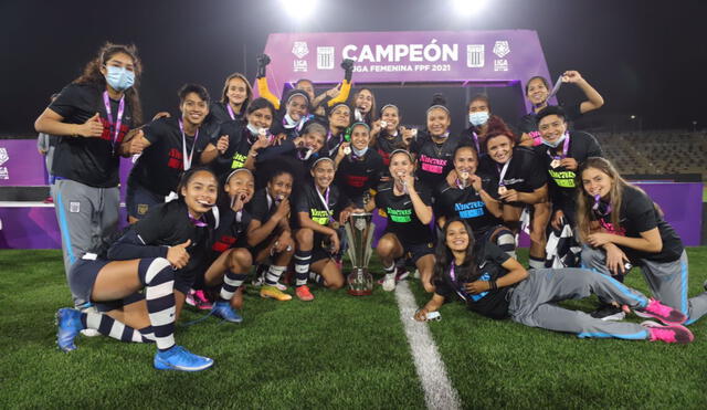Alianza Lima venció 1-0 a Universitario en la final de la Liga Femenina 2021. Club Alianza