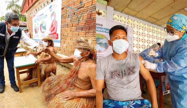 Más de doscientos ciudadanos fueron vacunados contra la COVID-19. Foto: Minsa