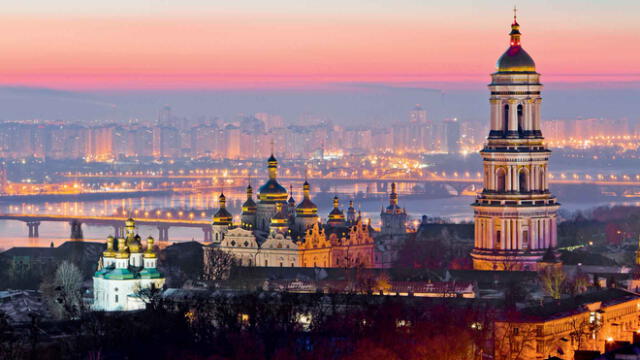 Kiev, la capital de Ucrania, es conocida como la madre de las ciudades europeas. Foto: difusión