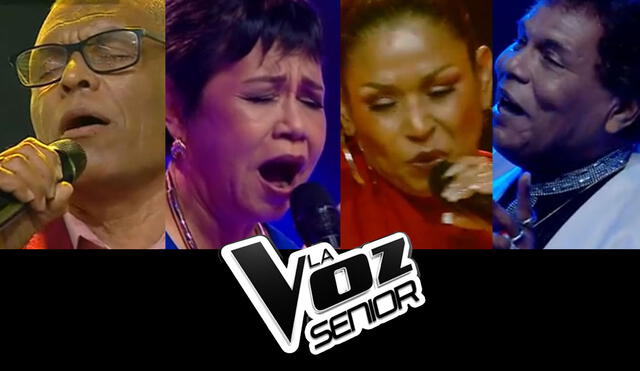 La voz senior: ¿Quiénes pasaron a la etapa de knockouts? Foto: captura La voz senior / Latina