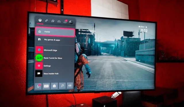 La nueva versión de Microsoft Edge en Xbox es muy similar a disponible para PC. Foto: Geeks en cuarentena