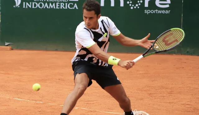Juan Pablo Varillas disputó su cuarta final ATP del año. Foto: KCtenis
