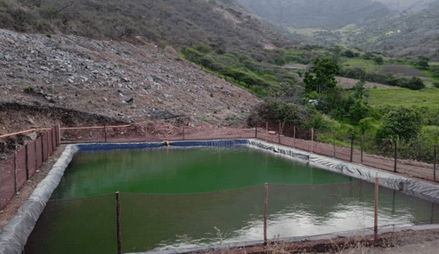 La construcción de los reservorios se ejecutó a través del programa Revolución Azul. Foto: Gobierno Regional de Cajamarca
