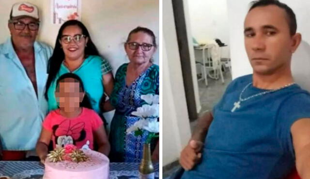 Willian de Lima, de 33 años, asesinó el último sábado a su hija de siete años, a su expareja, a su exsuegra, exsuegro, y a una tía de la familia. Foto: G1