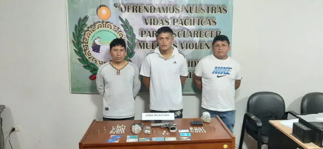 Los Gatilleros de Alto Moche están acusados de extorsión, robo y homicidios. Foto: PNP