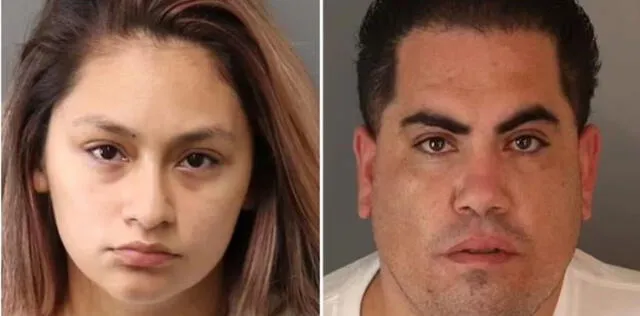 Andrés Morales (30) y Alyssa Ponce (27) fueron detenido el 14 de septiembre en un allanamiento. Foto: Daily Mail