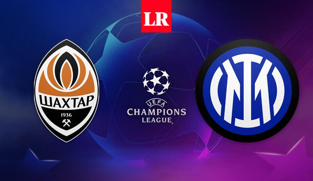 Shakhtar vs. Inter de Milán HOY por la fecha 2 del Grupo D de la Champions League. Foto: composición La República