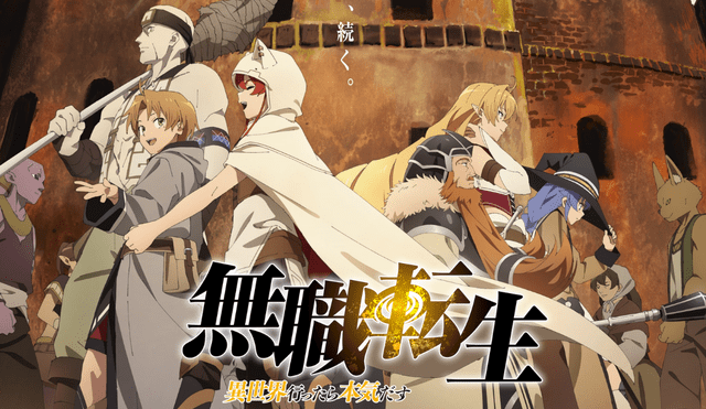 2º temporada de Mushoku Tensei tem Parte 2 Confirmada para 2024