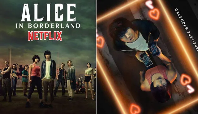 Alice in boderland es una de las series más vistas en Netflix Perú. Foto: composición/Netflix