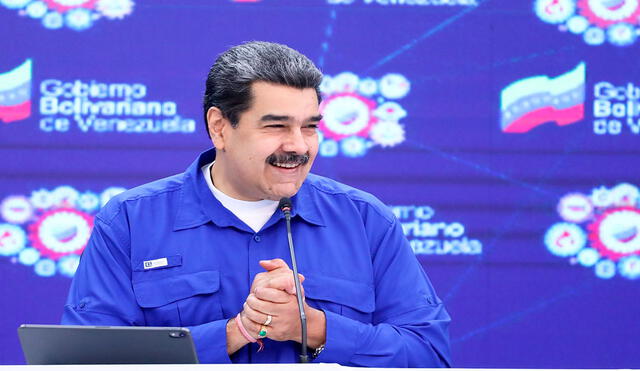 Nicolás Maduro sostiene que las sanciones occidentales han promovido la migración venezolana. Foto: Prensa Miraflores